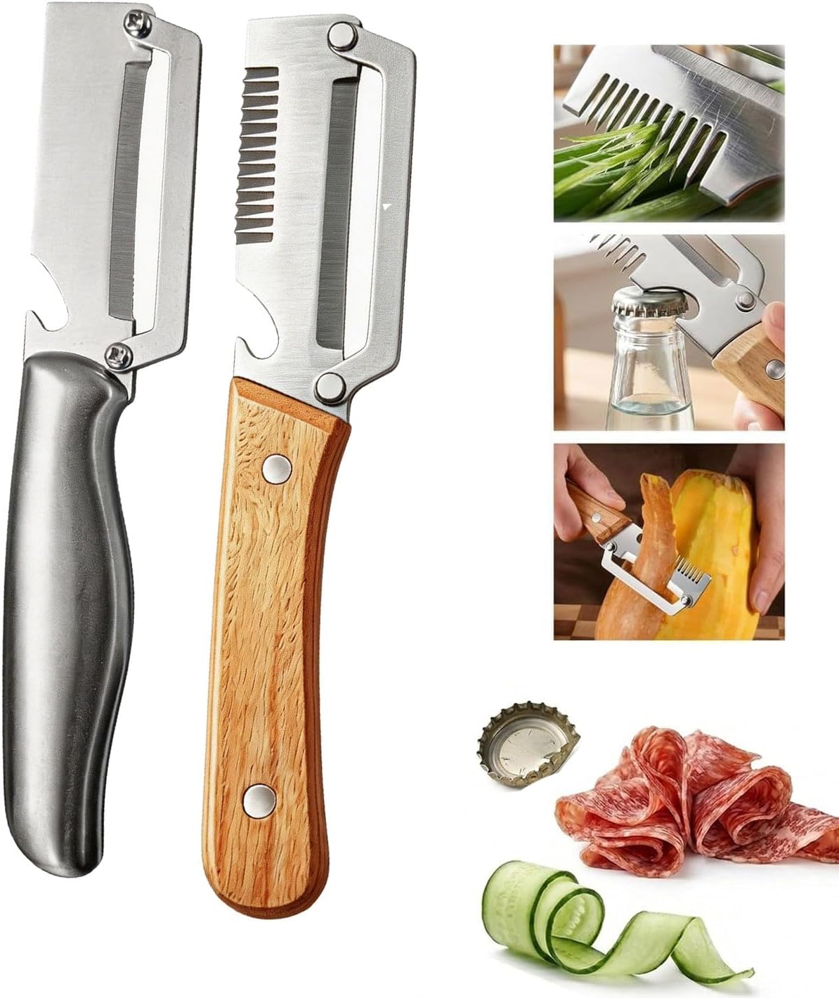 🔪 মাল্টিফাংশনাল পিলার নাইফ – ৪ ইন ১ কিচেন টুল