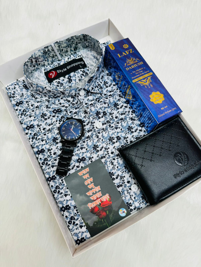 Men’s Cotton Shirt Combo